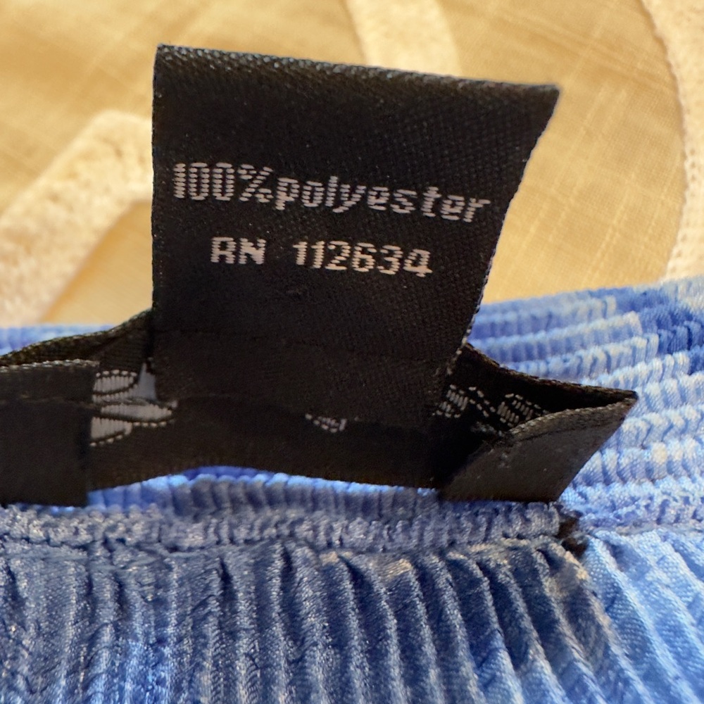 Caeliann Ruffled Blue Print Open Front Jacket‎ - Picture 12 of 15